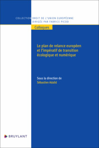 Le plan de relance européen et l'impératif de transition écologique et numérique