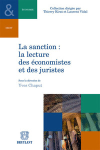 La sanction: la lecture des économistes et des juristes