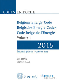 Code belge de l'énergie - 2 volumes