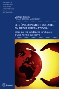 Le développement durable en droit international