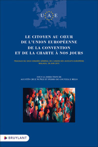 LE CITOYEN AU COEUR DE L'UNION EUROPEENNE. DE LA CONVENTION ET DE LA CHARTE A NOS JOURS - TRAVAUX DU