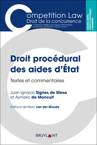 DROIT PROCEDURAL DES AIDES D'ETAT