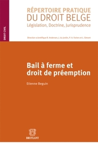 Bail à ferme et droit de préemption