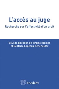 L'ACCES AU JUGE