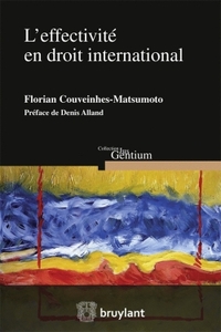 L'EFFECTIVITE EN DROIT INTERNATIONAL