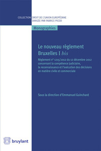 Le Nouveau règlement Bruxelles I bis