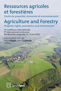 Ressources agricoles et forestieres/Agriculture and Forestry