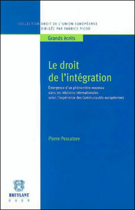 Le Droit de l'intégration