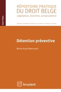 DETENTION PREVENTIVE