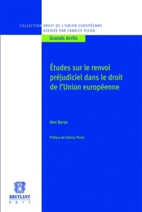 Études sur le renvoi préjudiciel dans le droit de l'Union européenne