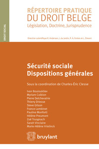 SECURITE SOCIALE - DISPOSITIONS GENERALES