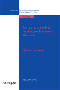 Droit du marché unique numérique et intelligence artificielle