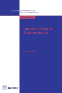 Handbook of European Environmental Law