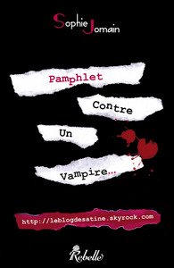 PAMPHLET CONTRE UN VAMPIRE