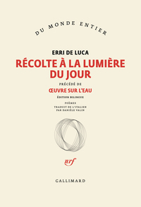 Récolte à la lumière du jour/Œuvre sur l'eau