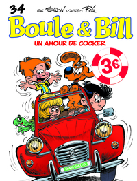 Boule & Bill - Tome 34 - Un amour de cocker