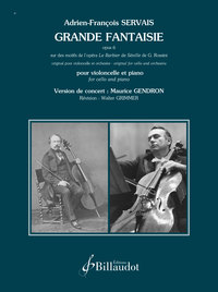 GRANDE FANTAISIE OP. 6 - SUR DES MOTIFS DE L'OPERA LE BARBIER DE SEVILLE DE G. ROSSINI - EDITION BIL