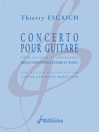 CONCERTO POUR GUITARE - EDITION BILINGUE