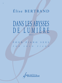 DANS LES ABYSSES DE LUMIERE OP. 17 - EDITION BILINGUE