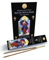 Encens en Batonnets , boite de 12 étuis de 15 bâtons Marie qui défait les noeuds     