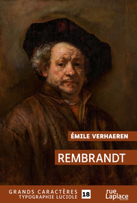 Rembrandt : grands caractères, édition accessible pour les malvoyants