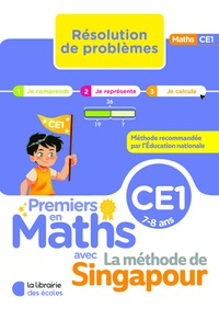 Premiers en maths - Méthode de Singapour -  Résolution de problèmes CE1 (2026)