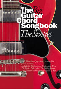 RIKKY ROOKSBY : THE BIG GUITAR CHORD SONGBOOK: THE SIXTIES - CHANT ET GUITARE - RECUEIL