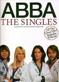 ABBA - THE SINGLES - PIANO, VOIX, GUITARE - RECUEIL