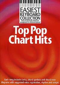 EASIEST KEYBOARD COLLECTION: TOP POP CHART HITS
