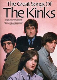 THE KINKS  : THE GREAT SONGS OF THE KINKS - PIANO, VOIX & GUITARE - 14 TITRES