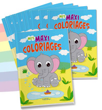 PACK 12 EX - MES MAXI COLORIAGES DE 3 A 5 ANS