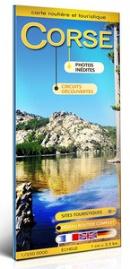 CORSE CARTE TOURISTIQUE