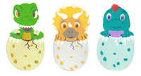 SET 3 GOMMES DINOSAURES