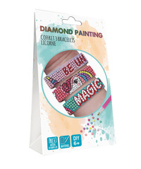 COFFRET 3 BRACELETS LICORNE DIAMOND PAINTING