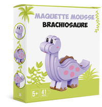 MAQUETTE MOUSSE DINOSAURE - BRACHIOSAURE