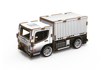 CAMION - MAQUETTE 3D BOIS