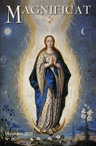REVUE MAGNIFICAT GRAND FORMAT N  397 - DECEMBRE 2025