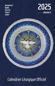 Calendrier liturgique 2025 - pack de 25 ex