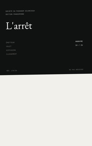 L'arrêt