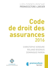 Code poche Promoculture-Larcier - Code de droit des assurances