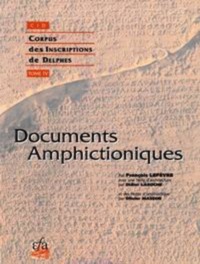 Documents amphictioniques