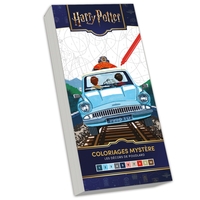HARRY POTTER - MARQUE-PAGES XXL - COLORIAGES MYSTERE