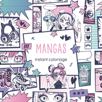 Instant coloriage - Mangas
