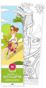 Marque-pages - Balade à bicyclette