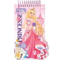 Carnet créatif Mode Academy Princesse (avec un bracelet) NE