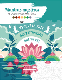 MANTRAS MYSTERES - 45 COLORIAGES MYSTERES - AVEC DES PAGES DETACHABLES !