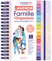 L'agenda 2027 de la famille organisée avec onglets ! (de sept. 2026 à déc. 2027)