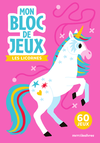  Mon bloc de jeux - Les licornes