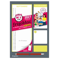 Frigobloc Mensuel Compact 2027  - Calendrier Compact / mois (de sept. 2026 à déc. 2027)