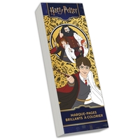 Harry Potter - Marque-pages brillants à colorier NE